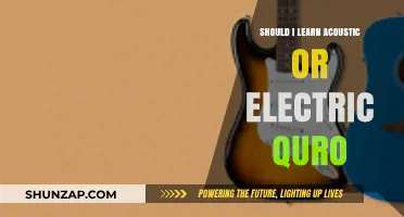 Acoustic or Electric Guitar: Which Should You Learn First?