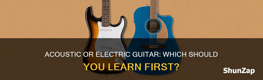 should i learn acoustic or electric quro
