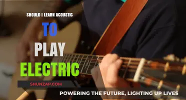 Master Acoustic Guitar First for Electric Guitar Success