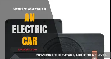 Enhancing Electric Car Audio: Subwoofer Pros, Cons, and Installation Tips