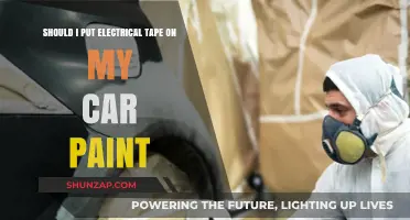 Should You Use Electrical Tape on Car Paint? Pros, Cons, and Risks