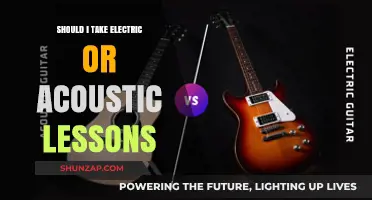Electric vs Acoustic: Which Guitar Lessons Should You Take?