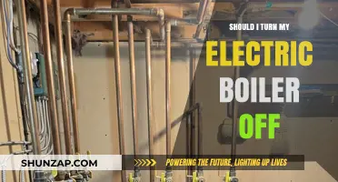 Electric Boiler: On or Off?
