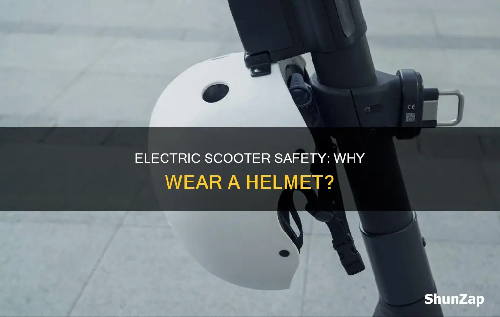 should i wear helmet for electric scooter