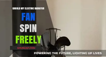 Electric Radiator Fan: Should It Spin Freely?