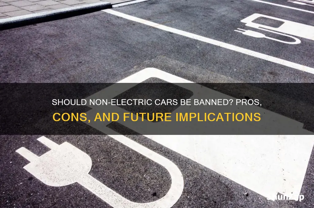 should non electric cars be banned