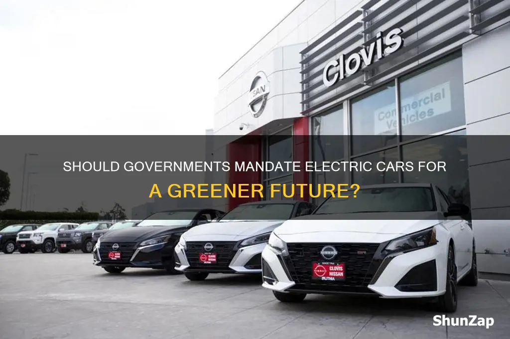 should people mandate electric cars