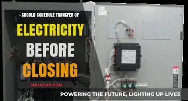 Transferring Electricity: A Crucial Pre-Closing Task