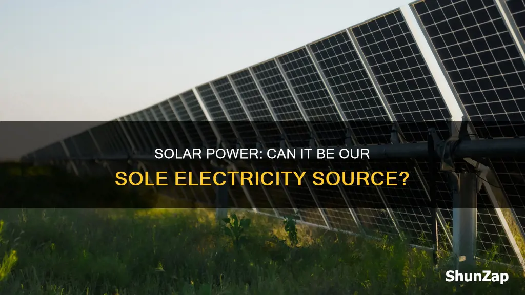 should solar cover 100 of the electricity