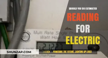 Estimating Electrical Work: To Read or Not to Read?