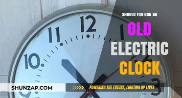 Electric Clocks: Run Them or Risk It?