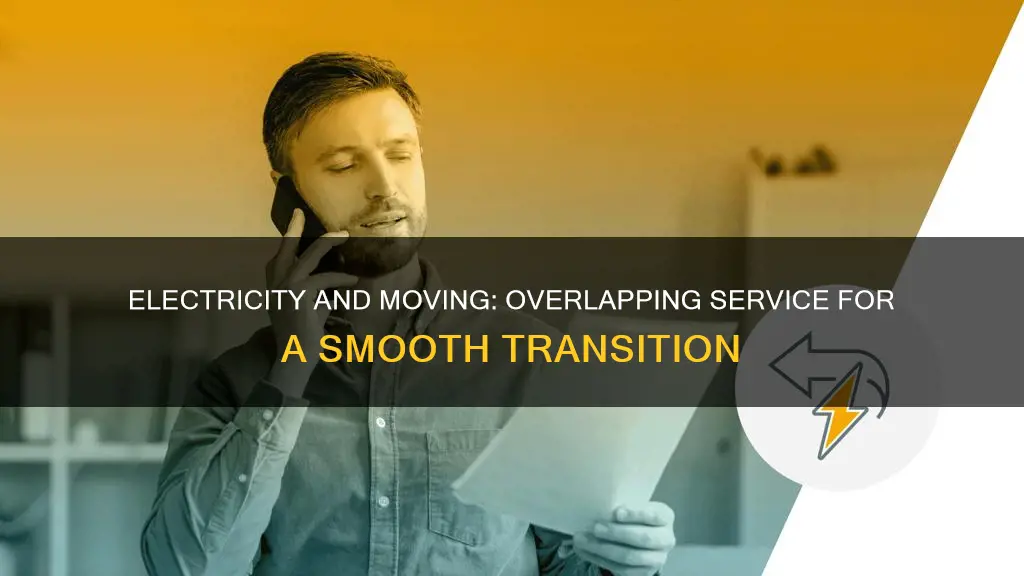 should your electric overlap when you move