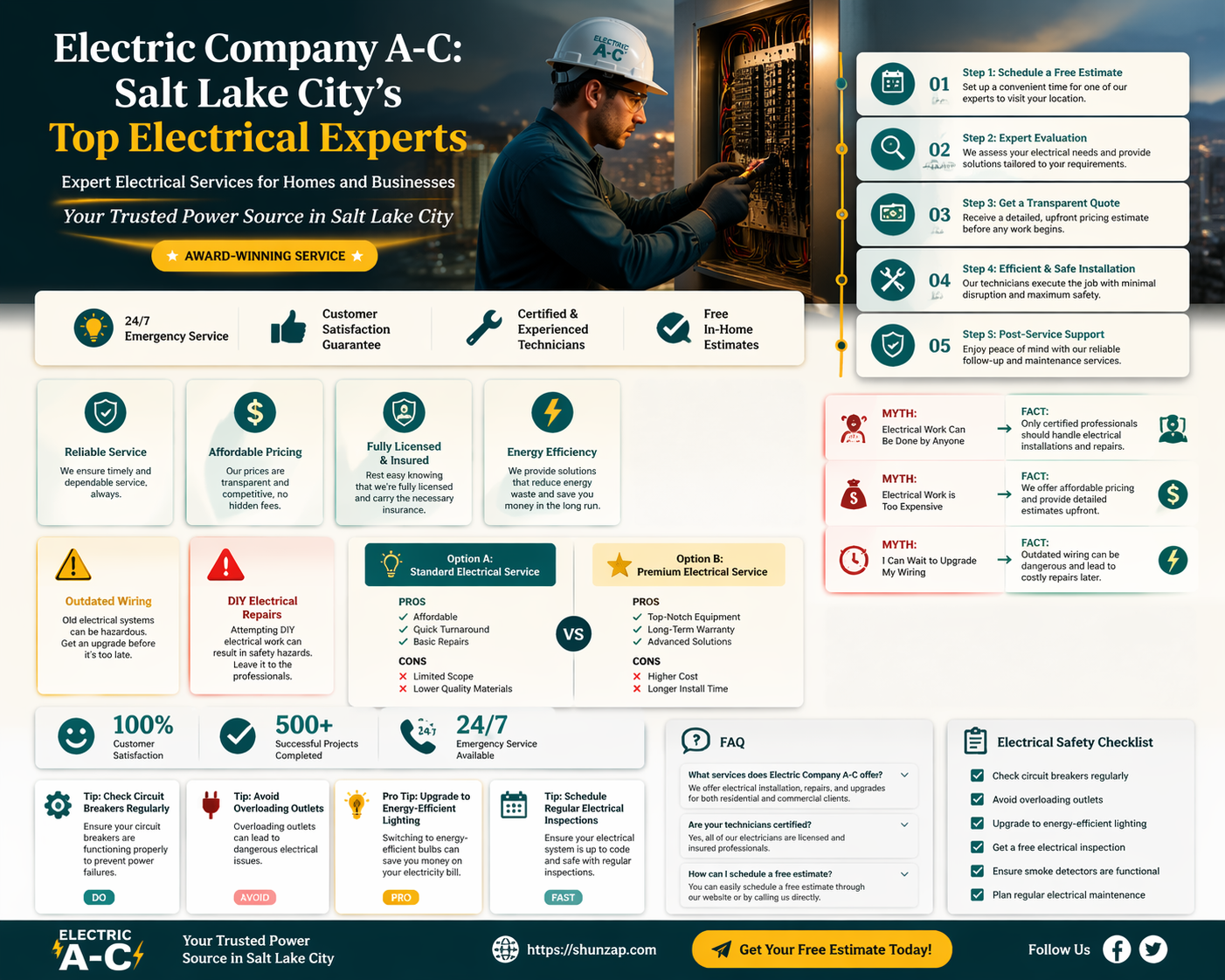 a-c electric company salt lake city