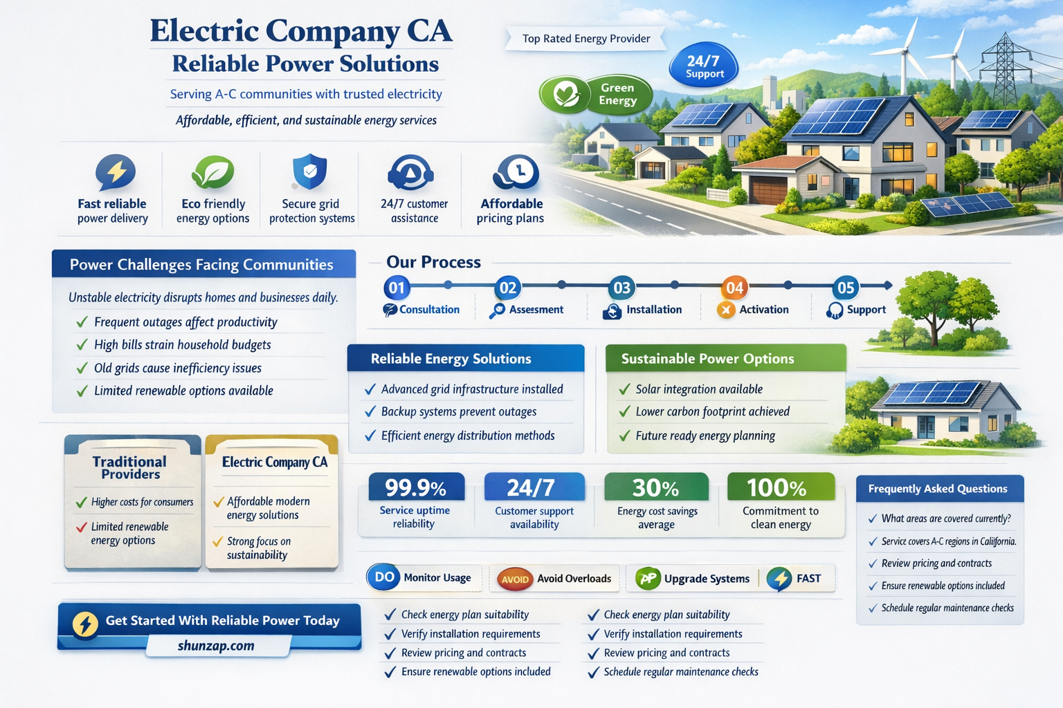 a-c electric company ca