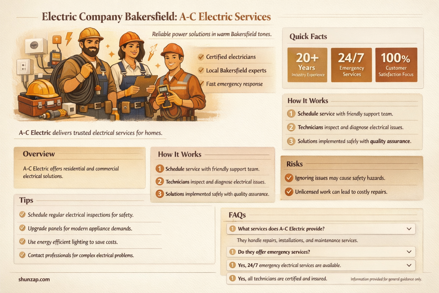 a-c electric company bakersfield ca