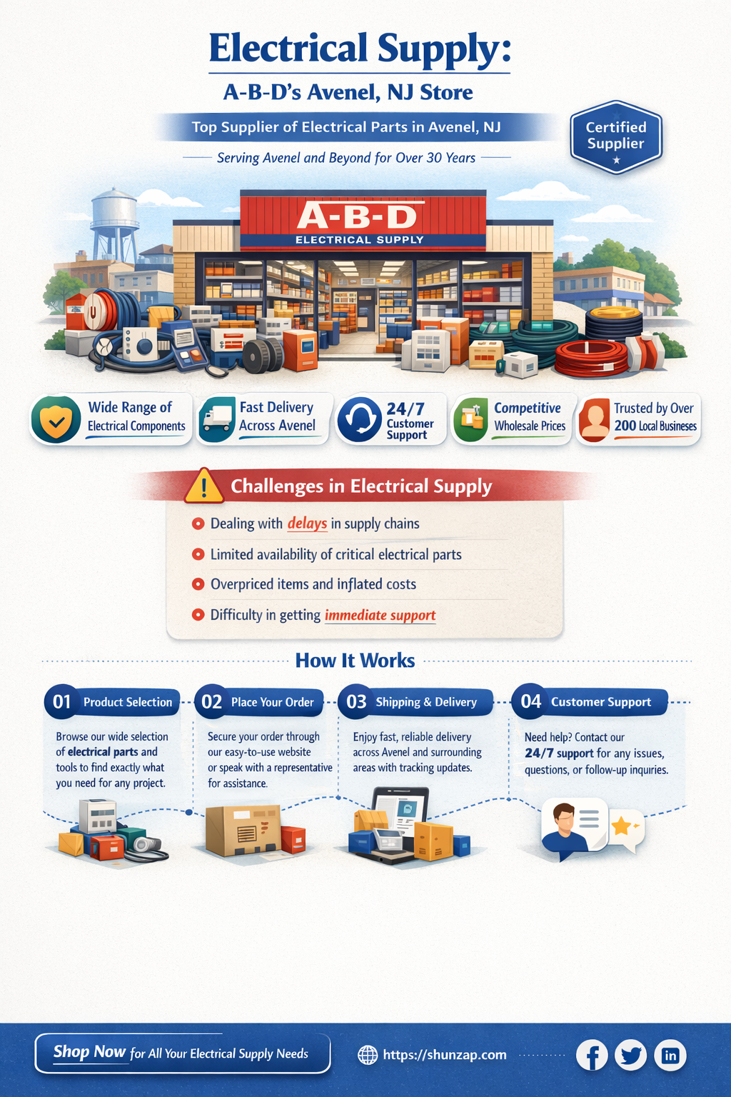 a-b-d electrical supply avenel nj