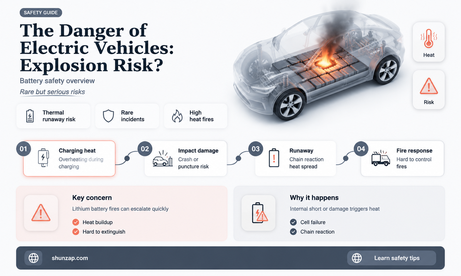 are electric vehicles exploding