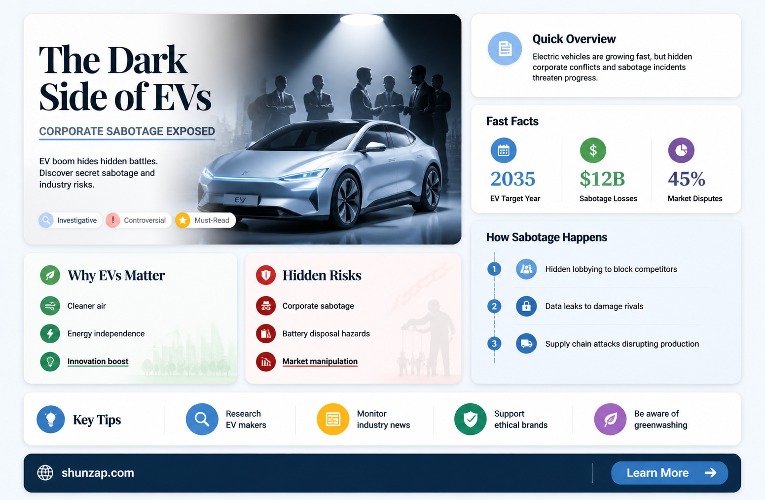 are companies sabotaging electric vehicles