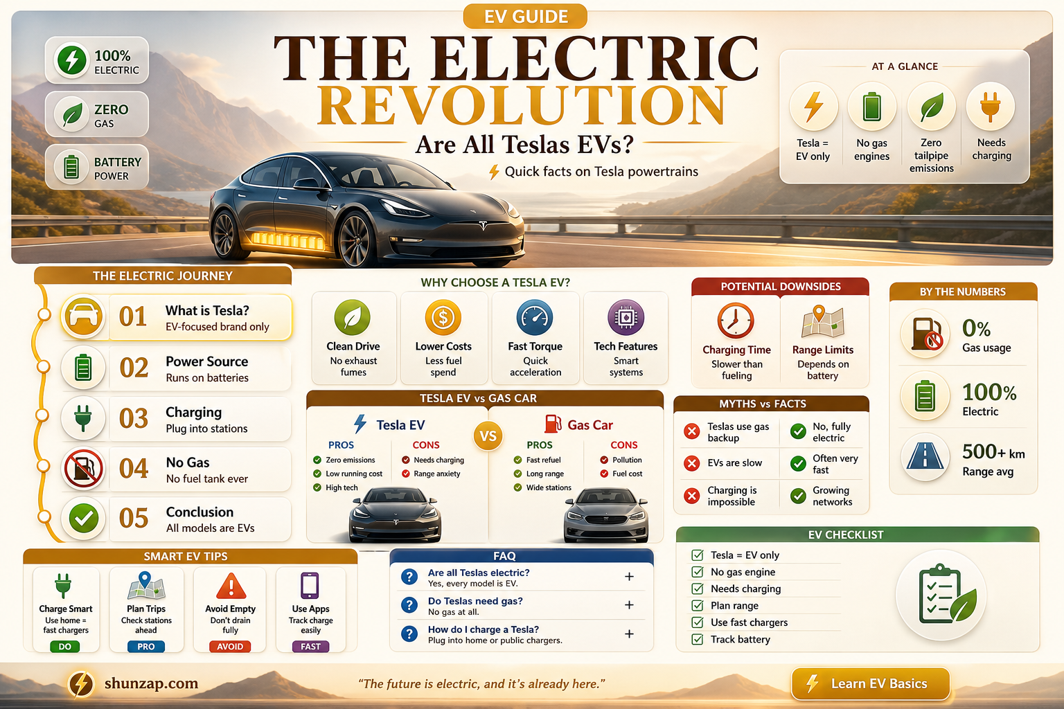 are all tesla vehicles electric