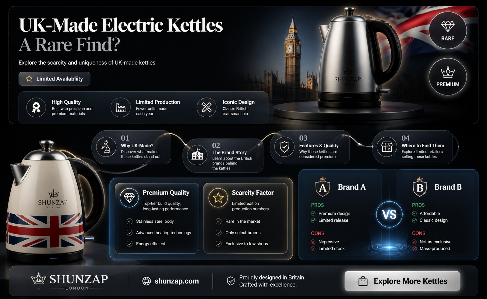 are any electric kettles made in uk