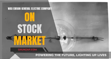 Edison's General Electric: Stock Market Pioneer