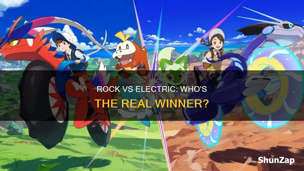 was rock ever super effective against electric