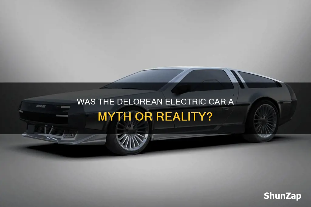 was the delorean electric car