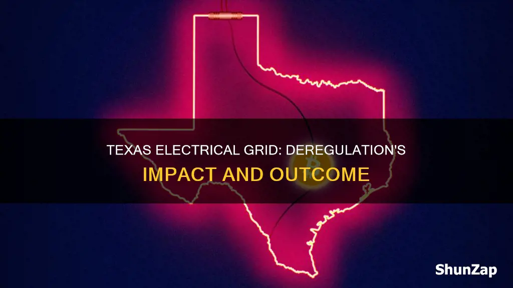 was the electrical grid in texas deregulated