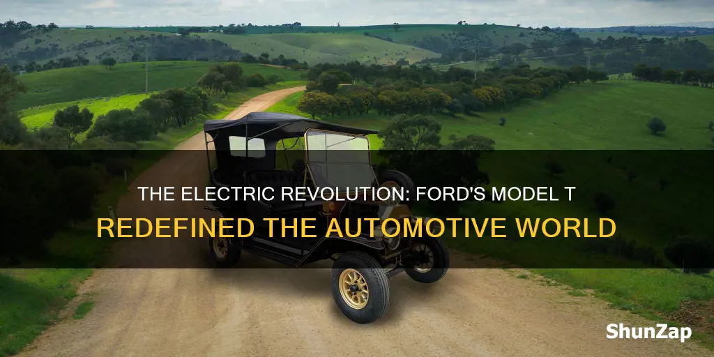 was the model t ford electric vehicle