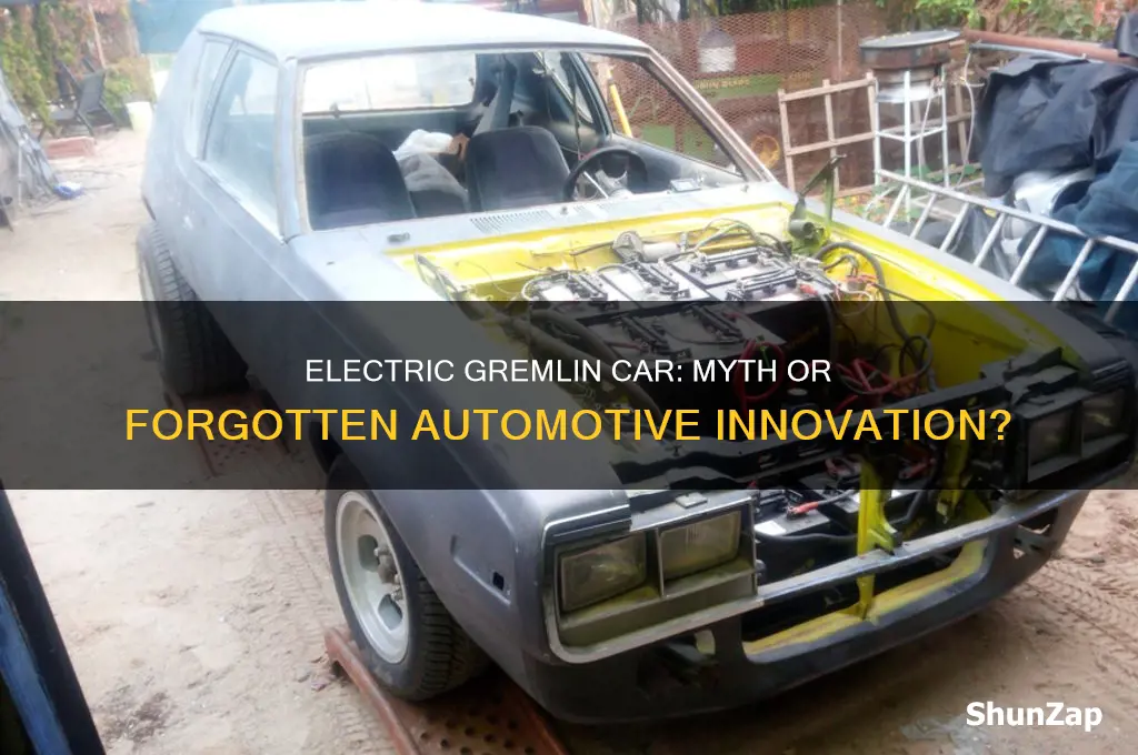 was there an electric gremlin car