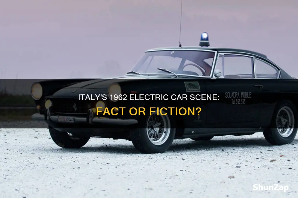 was there electric cars in italy in 1962