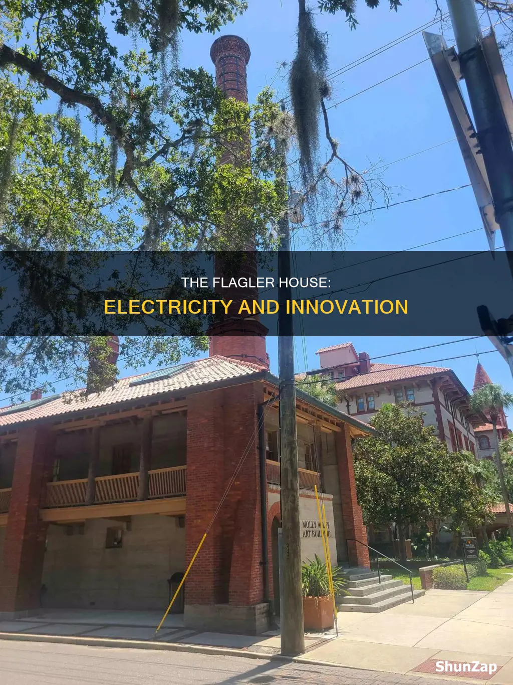 was there electricity in the flagler house