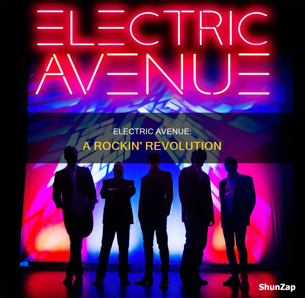 were going to rock onto electric avenue