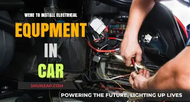 Best Spots to Install Electrical Equipment in Your Car Safely