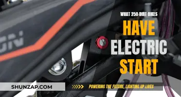 Electric Dirt Bikes: 250cc Power at the Push of a Button