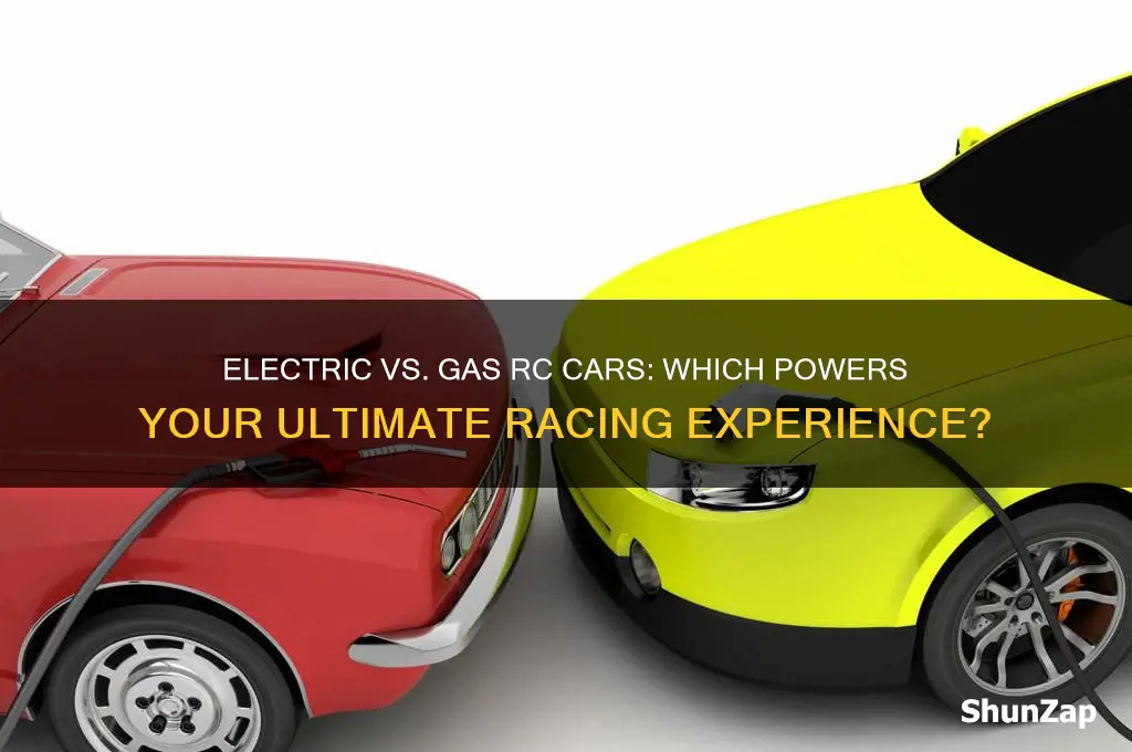what a better rc car electric or gas