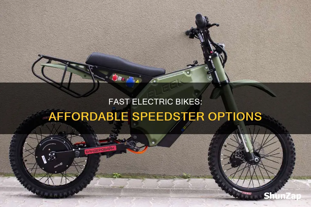 what a cheapest fast electric bike