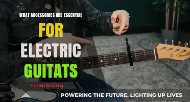Electric Guitar Accessories: What You Need to Know