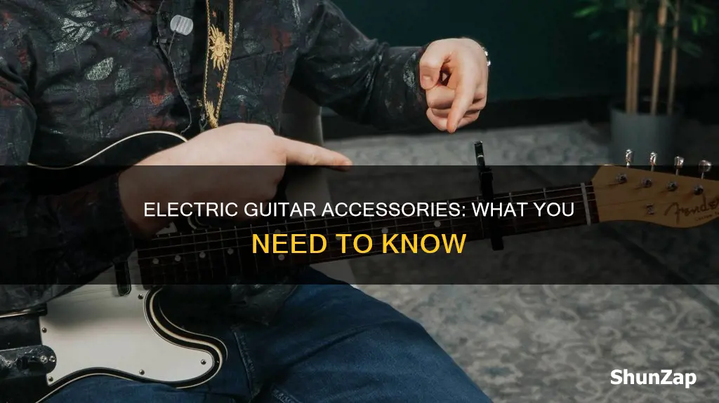 what accessories are essential for electric guitats