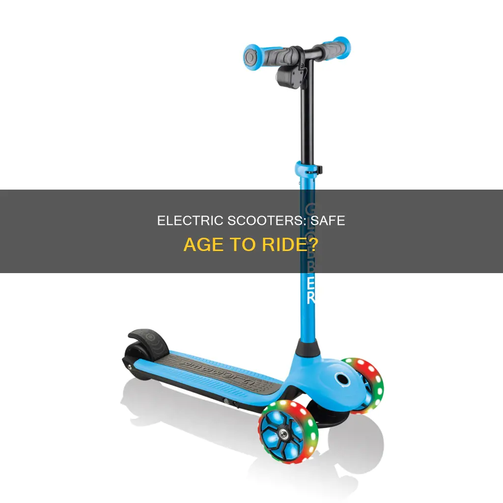 what age are electric scooters suitable for