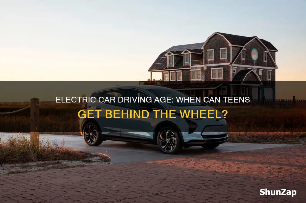 what age can you drive a electric car