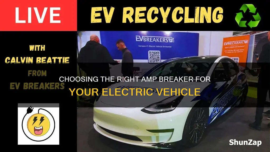 what amp breaker for electric vehicle