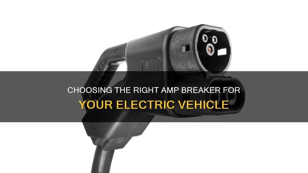 what amp breaker for electric vehicle