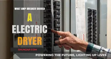 Choosing the Right Amp Breaker for Your Electric Dryer