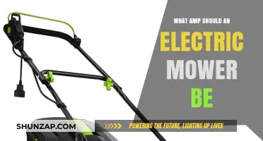 Choosing the Right Amp for Your Electric Mower