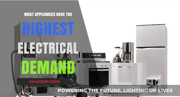 Which Home Appliances Demand the Most Electricity?