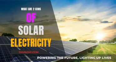 Solar Electricity: Two Drawbacks to Consider