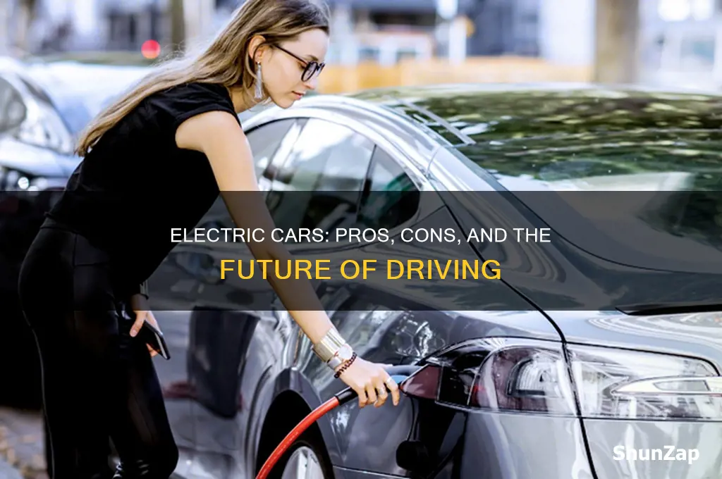 what are advantages and disadvantages of electric cars