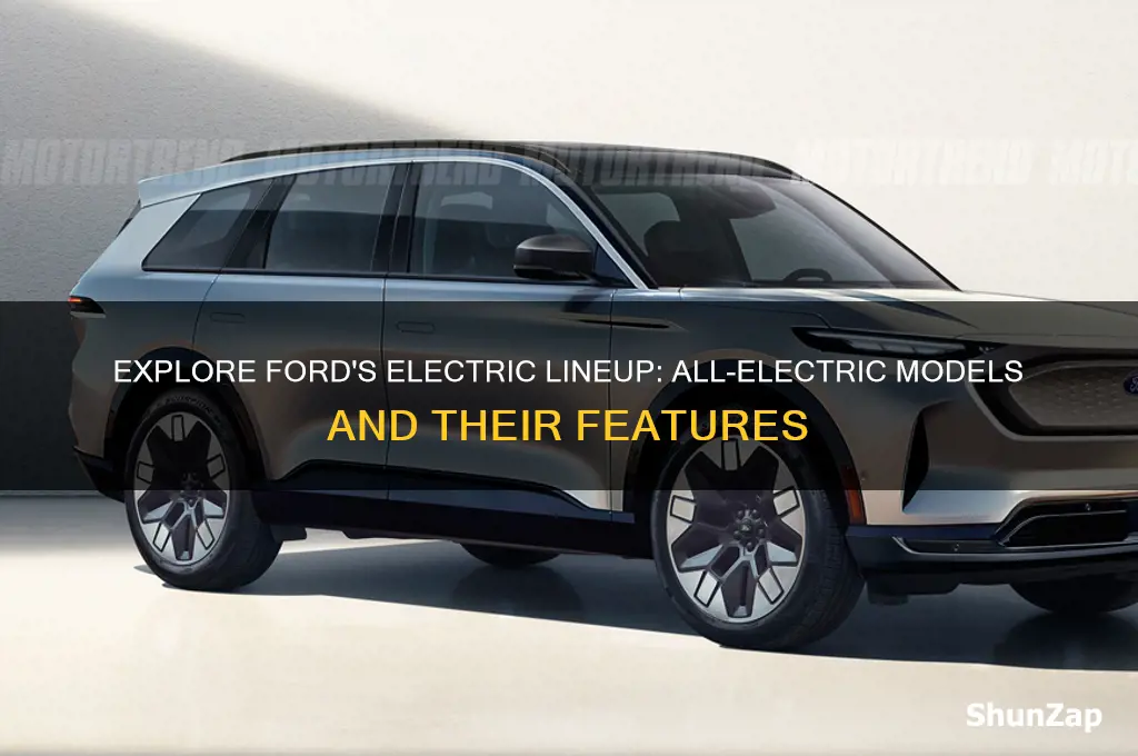 what are all of the electric ford cars
