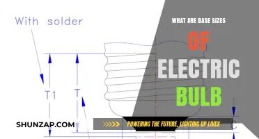Standard Electric Bulb Base Sizes Explained